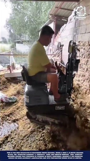 Mini Excavator Soil Grading Machine Innovation for High-Accuracy Site Preparation