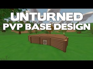 Unturned | PvP base design !
