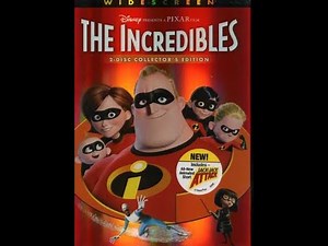 Opening to The Incredibles: 2-Disc Collector's Edition 2005 DVD (Disc 2)