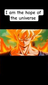 Goku's Best Speech In Dragon Ball Z #shorts