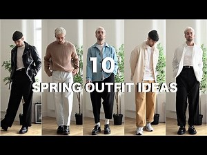 10 Simple Spring Outfits | Men's Fashion 2020