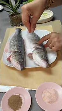 Poisson au barbecue et une bouteille de gaz qui m’a ramené à la réalité 😪 #recettefacile #recette