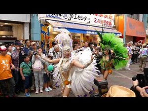 2015立石フェスタ サンバパレード アーケード(セレージャ＆フェスタンサ)①