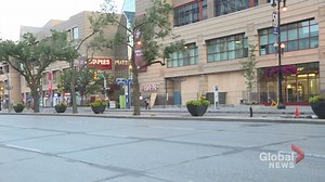 Portage Place Bus Shelter demolition