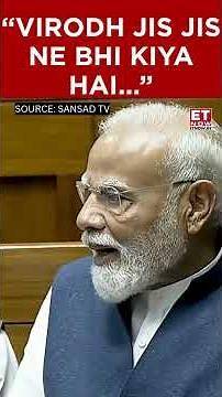 “Virodh Jis Jis Ne Bhi Kiya Hai...” PM Modi Teaches History Lesson On Women’s Reservation Bill |