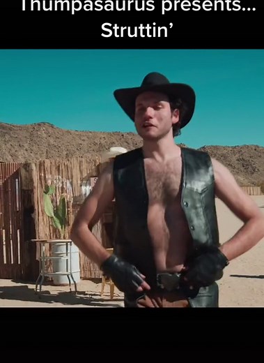 STRUTTIN’ - watch the full video in bio#thump #strut #cowboy #fy