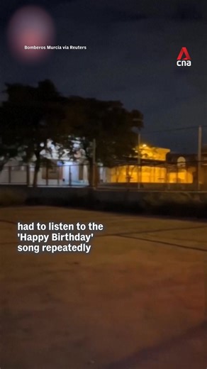 1.1M views · 12K reactions | A town in Spain had to be rescued by firefighters after a school’s public address system malfunctioned and played the “Happy Birthday” song on loop through the night. Residents said the song played from 11pm until firefighters arrived at 4.30am to disconnect the system following noise complaints. #spain #spainnews | CNA | Facebook