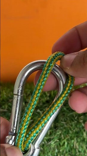 The right way to secure ropes No slipping, no stress#RopeHack #SecureFix #ProMethod