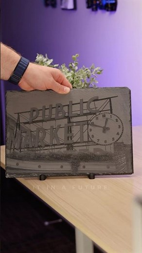 The BEST Trick for Laser Engraving Slate 🔥 | OneLaser XRF #velfcreations #onelaserxrf