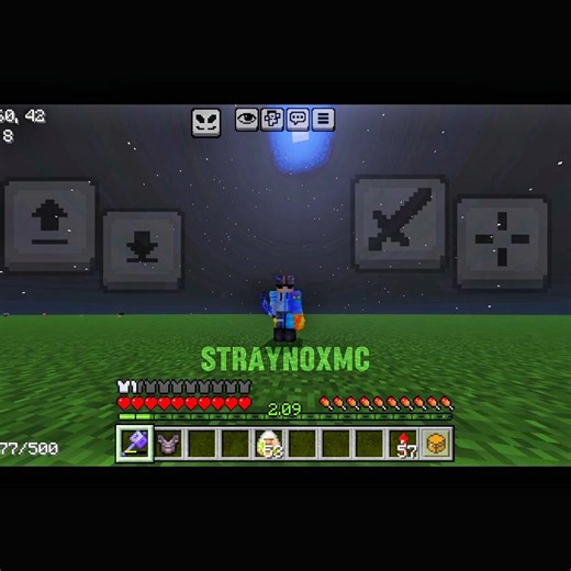 That's how The actual (Java Like) MCPE Elytra Mace Look Like 🗿🔥 || Gozalo (Ultra Slowed) #mcpe