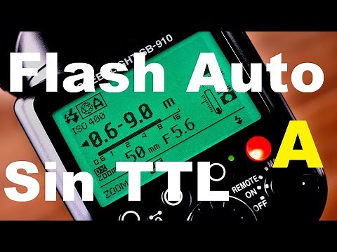 Flash Mode Auto Non-TTL | Nikon Aperture Priority Flash A or AA