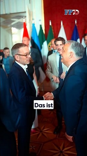 Viktor Orbán congratulates the FPÖ on its 70th anniversary🥳