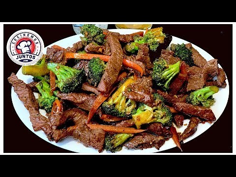 How to Make Beef with Broccoli. Chinese Food