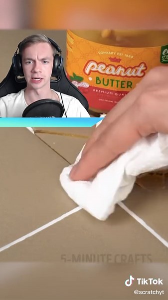 Creative Scratch Line Cleaning Techniques Using Peanut Butter