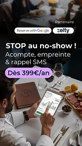 Réservation depuis votre fiche Google et votre site web • Pas de...