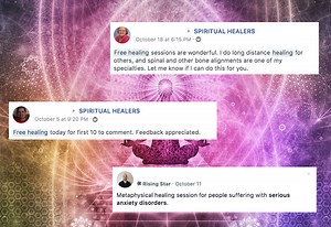Scam 'Healers' Are Targeting Online Spiritual Communities