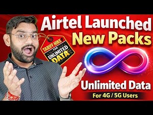 Airtel New Unlimited Data Plans For 4G & 5G | 2026 Airtel New Plans | ₹399 & ₹449 Plans Explained