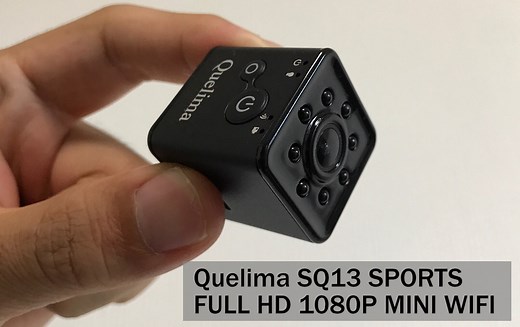 【SQ12後継機】WiFi対応の小型カメラ『Quelima SQ13』を試す