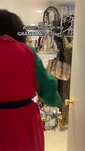 Exploring My Grandma's Luxurious Closet