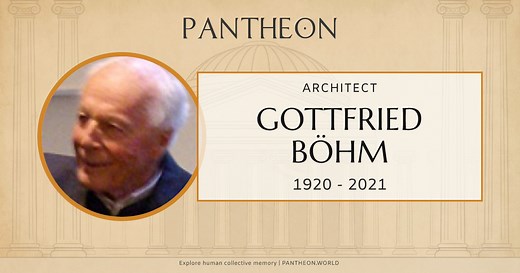 Gottfried Böhm Biography | Pantheon