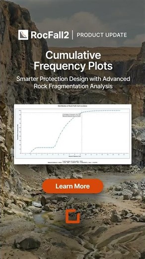 RocFall2 - Cumulative Frequency Plots