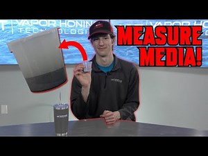 What is a Media Density Cup and what's it for? - Vapor Honing Technologies