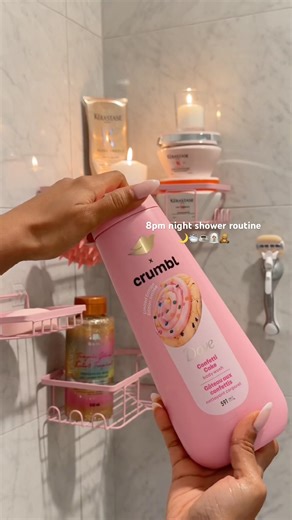 8pm Night Shower Routine 🌙🛁☕️🧖🏽‍♀️🧸