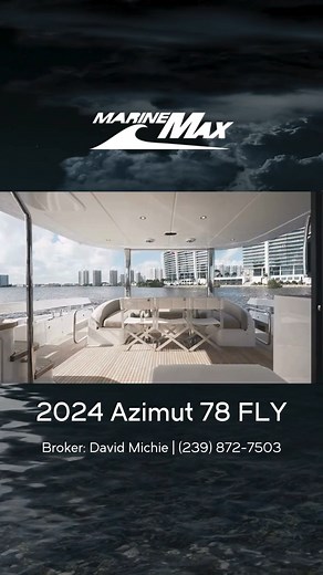 Where Italian elegance meets open water. 🇮🇹✨ The 2024 Azimut 78 Fly “DT 78” is a masterpiece in motion—designed by Alberto Mancini and crafted to impress at every angle. 🛥️ Triple IPS1350 power for seamless speed (up to 33 knots) 🌊 Carbon-Tech construction for stability & efficiency 🏝️ 4 stunning en-suite staterooms full-beam master suite 🍽️ Panoramic salon, open galley & luxe dining zones ☀️ Expansive flybridge multiple sun and lounge areas 🎛️ Integrated Control Panel whisper-quiet ride 