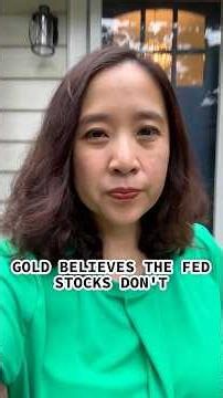 📉 Gold Believes the Fed. Stocks Don't 📈