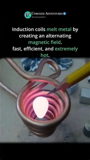 Magnet Melting Metal!