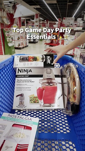 Game-day party = snacks on point 🍗🍿 Popcorn machines, mixers, air fryers, trays, glasses, and more. Get your hosting essentials at BrandsMart.