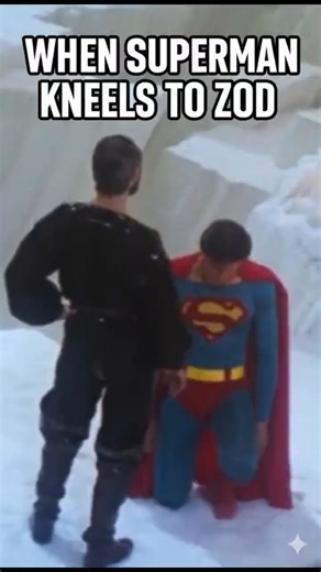 When Superman Kneels To Zod #superman