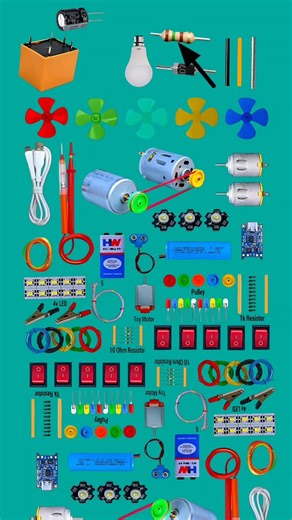 auto blinking led using relay // blinker experiment with capacitor // #shortvideo
