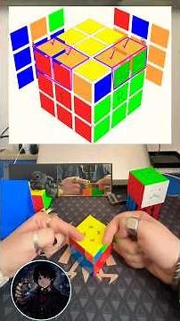 Tutorial PLL Y 20/21 (Yttrium) cubo Rubik 🫣 #tutorial #CFOP #PLL #speedcubing #algorithm #trending