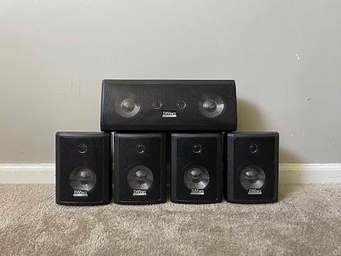 DiVinci Innovative Sound & Bass DA-6.1 Home Theater Surround Speakers