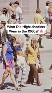 What did highschoolers wear in the 1960s? #history | For Time Travelers