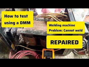 How to repair a welding machine that cannot weld
