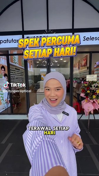 Claim Free Spectacles at CitySpec Optical Puncak Alam!