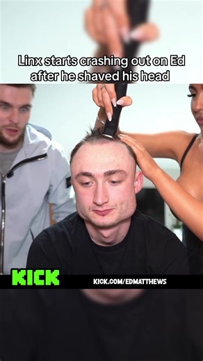 Ed Matthews Shaves Head: Linx Reacts with Surprise