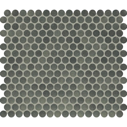 Reviews for Daltile LuxeCraft Forest Crackle 11 in. x 13 in. Matte Ceramic Penny Round Mosaic Floor and Wall Tile (1.06 sq. ft. /each) | Pg 1 - The Home Depot