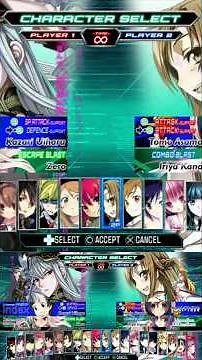 Dengeki Bunko: Fighting Climax Ignition All Characters Unlocked #anime #ps3 #ps4 #ps5 #ps5pro
