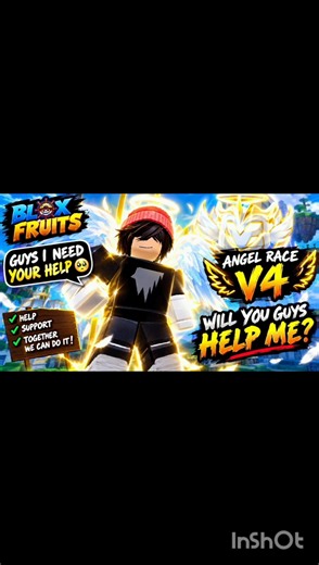 i need your help to get angel race v4 #bloxfruits