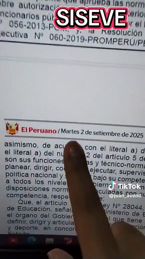 Nuevos Protocolos SISEVE 2025 Aprobados por MINEDU