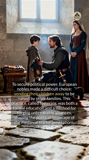 Raising children in rival households was a medieval political strategy. #history #medieval #education | Historical Marvels