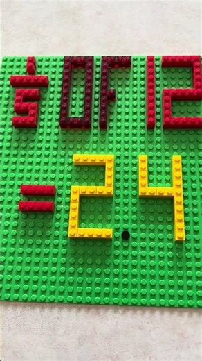 Learning how to multiply fractions with Legos