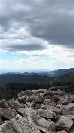 The view from Alberta Peak