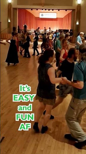 This Is Contra Dance! Every Friday @ Glen Echo Park near DC!