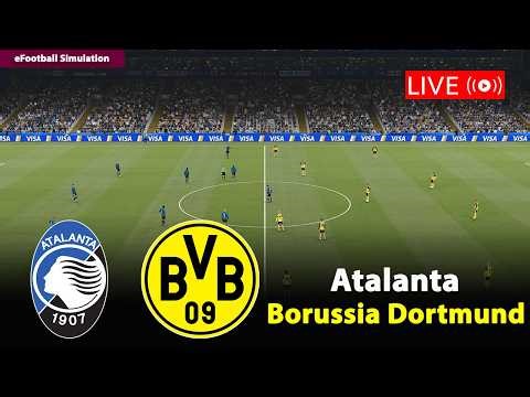 🔴In Diretta- Atalanta vs Borussia Dortmund | Champions League 2025/26 | eFootball PES21 Simulation