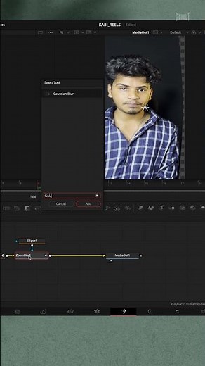 Lens zoom transition in DaVinci 🔥