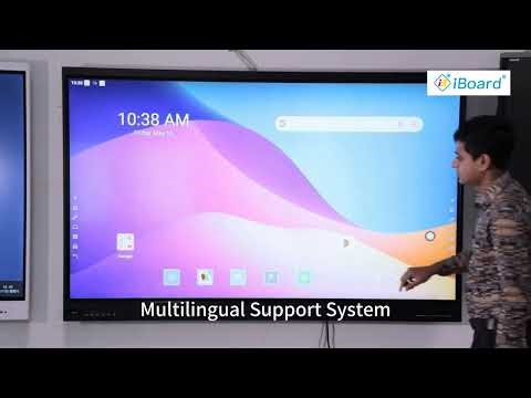 75 inch google edla interactive flat panel smart boards for office